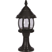Avonnı BSU-68184-BSY-K Siyah Boyalı Dış Mekan Aydınlatma E27 Abs Polikarbon Cam 20CM
