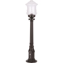 Avonnı BSU-68189-BSY-M3-B Siyah Boyalı Dış Mekan Aydınlatma E27 Abs Akrilik Cam 20CM