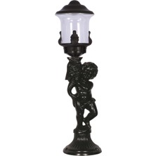 Avonnı BSU-68077-BSY-OP Siyah Boyalı Dış Mekan Aydınlatma E27 Aluminyum Akrilik Cam 20CM