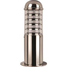 Avonnı BSU-68127-GR-K Krom/nikel Kaplama Dış Mekan Aydınlatma E27 Paslanmaz Çelik Polikarbon Cam 13CM