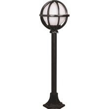 Avonnı BSU-68079-BSY-M2-BOP Siyah Boyalı Dış Mekan Aydınlatma E27 Aluminyum Polietilen Cam 30CM