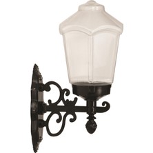 Avonnı BAP-68197-BSY-M2-OP Siyah Boyalı Dış Mekan Aydınlatma E27 Abs Akrilik Cam 26X20CM