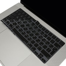 McStorey Macbook Air Pro Klavye Kılıfı Arapça Baskı M1-M2-M3 A2681 A2941 A2442 A2779 A2992 A2918 A2485 A2780 A2991 ile Uyumlu