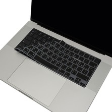 McStorey Macbook Air Pro Klavye Kılıfı Arapça Baskı M1-M2-M3 A2681 A2941 A2442 A2779 A2992 A2918 A2485 A2780 A2991 ile Uyumlu