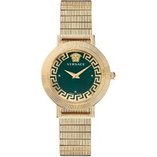 Versace VRSCVE3D00522 36 mm Altın Rengi Erkek Kol Saati