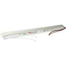 Mervesan 12V 3A Metal Kasa Slim İnce Adaptör MRW-36-12PL