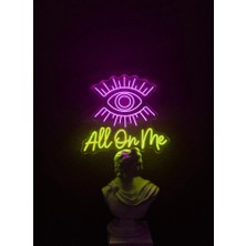 Dekoraven All On Me Neon Tabela 50X50 cm