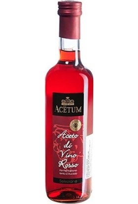 Acetum Kırmızı Şarap Sirkesi 500 ml
