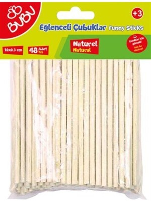 Bubu Eğlenceli Çubuklar 48'li