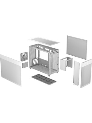 Asus Prime AP201 White Micro ATX Beyaz Bilgisayar Kasasi