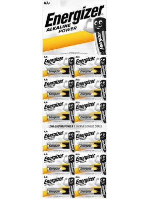 Energizer Alkalin Power Aa Alkalin Kalem Pil 12LI Kartela
