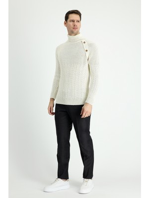 Kiğılı Yünlü Klasik Pantolon