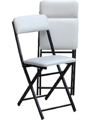 Tubix Masa Sandalye Katlanır Bistro Takımı 60CM (Çam Desenli, Beyaz, Siyah Mermer Desenli)