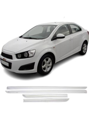 A&G Tuning Chevrolet Aveo Sedan Krom Yan Kapı Çıtası 2011 ve Üzeri Paslanmaz Çelik