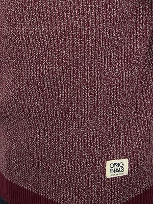 Jack & Jones Jjorblake Knit 12093448 Bordo Kazak Bordo