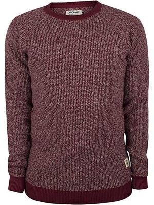 Jack & Jones Jjorblake Knit 12093448 Bordo Kazak Bordo