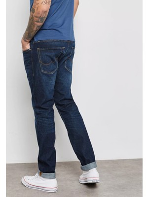 Jack & Jones 12127242 Tım Blue Denim Lacivert