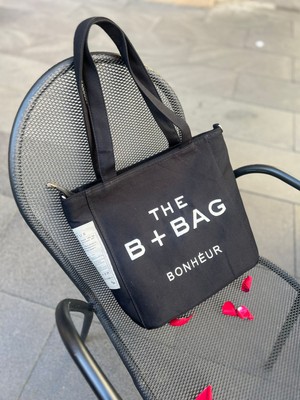 Kanvas Kumaş The B-Bag Siyah Çanta