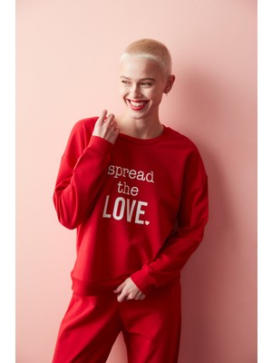 Penti My Heart Sweatshirt Pijama Üstü