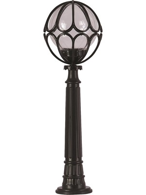 Avonnı BSU-68081-BSY-M4-B Siyah Boyalı Dış Mekan Aydınlatma E27 Abs Akrilik Cam 30CM