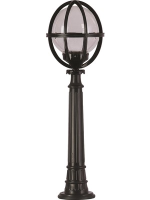 Avonnı BSU-68080-BSY-M4-B Siyah Boyalı Dış Mekan Aydınlatma E27 Abs Akrilik Cam 30CM