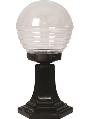 Avonnı BSU-68175-BSY-M2-K Siyah Boyalı Dış Mekan Aydınlatma E27 Abs Akrilik Cam 20CM