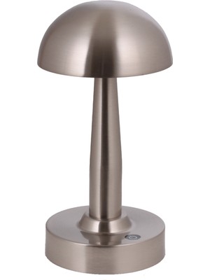 Avonnı ML-64004-N Nikel Kaplama Masa Lambası LED Metal Pleksi 12CM