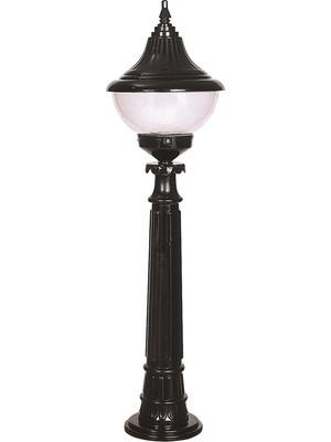 Avonnı BSU-68207-BSY-M1-B Siyah Boyalı Dış Mekan Aydınlatma E27 Abs Polikarbon Cam 27CM