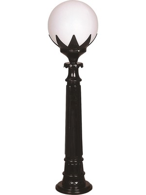 Avonnı BSU-68209-BSY-B Siyah Boyalı Dış Mekan Aydınlatma E27 Abs Polietilen Cam 25CM