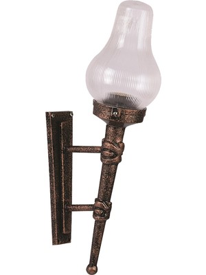 Avonnı BAP-68192-BKR Kahverengi Boyalı Dış Mekan Aydınlatma E27 Abs Akrilik Cam 30X20CM