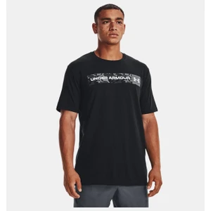 Under Armour Ua Camo Chest Strıpe Ss Siyah Erkek T-Shirt 1376830-001