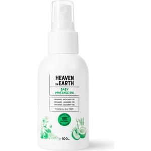 Heaven on Earth HonE VEGAN %100 DOĞAL VE ORGANİK içerikli Bebek Masaj Yağı/ Heaven on Earth HonE Vegan, 100% Natural Baby Massage Oil-100mL