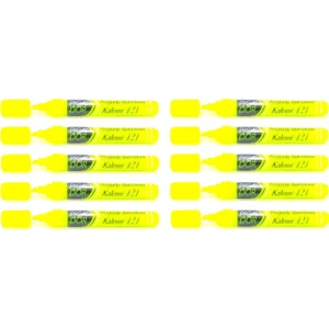 Fosforlu Kalem 421 Sarı 10 Lu Paket