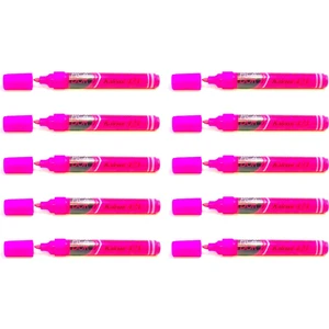 Fosforlu Kalem 421 Pembe 10 Lu Paket