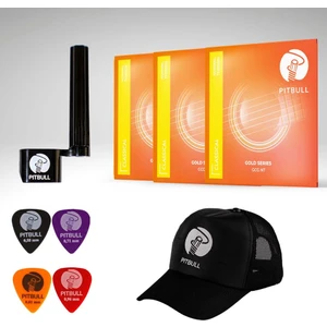 Pitbull Strings Gold Seri Gcg Nt 3’lü Set Takım Tel Klasik Gitar Teli