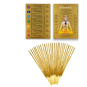 Mie Box 7 Natural Chakra Collection- 7 Çakra Organik Tütsü Seti - 105G - Çubuk Tütsü