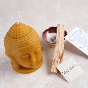 Mie Box Arınma Seti Organik Palo Santo Buda Balmumu Mum