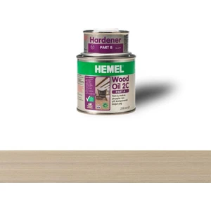 Hemel 15749 Wood Oil 2c Ahşap Için Doğal Yağ 300ML Chalk White