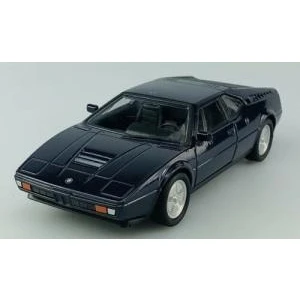 Bmw M1 Dark Blue 1:24 Model Araba