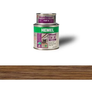 Hemel 15740 Wood Oil 2c Ahşap Için Doğal Yağ 300ML Dark Oak