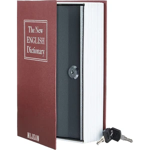 Mujgan Kitap Görünümlü Gizli Kasa Kırmızı Mujgan