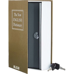 Mujgan Kitap Görünümlü Gizli Kasa Kahverengi