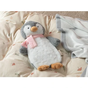 English Home Little Penguin Pelüş Çocuk Sıcak Su Torbası 750 ml Ekru