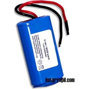 7.4V 2600MAH Li-Ion Pcbli 18650 Şarjlı Pil
