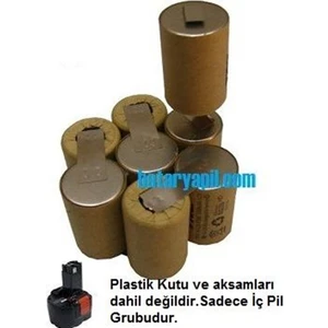9.6V 1500mAh Şarjlı Ni-Cd Pil Grubu Uzun Süreli Kullanım İçin 1.2V