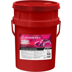 Divortex Wash Berry Ph Nötr Oto Şampuanı 20 Lt