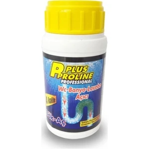 Plus Proline Wc Banyo Gider Lavabo Açıcı Dök Aç 500 gr /250 ml Kostik