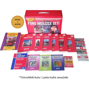 Fono Yayınları İngilizce Seti (13 Kitap+9Cd)