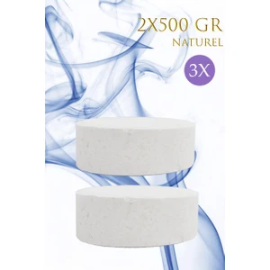 Saban nem Alıcılı ve Rutubet Giderici Yedek Tablet  2X500 gr Naturel 3'lü Paket
