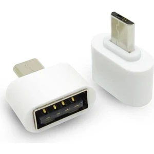 Rob Ada  Mikro USB Host Otg Dönüştürücü Çevirici Adaptör Beyaz